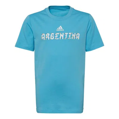 Adidas Originals (gs) Adidas Fifa World Cup 2022 Argentina T-shirt 'blue White'