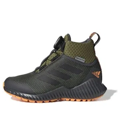 Adidas Originals (gs) Adidas Fortatrail Boa J 'black Green Orange'