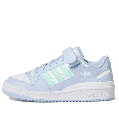 Adidas Originals (gs) Adidas Forum Low 'blue Dawn Easy Green'