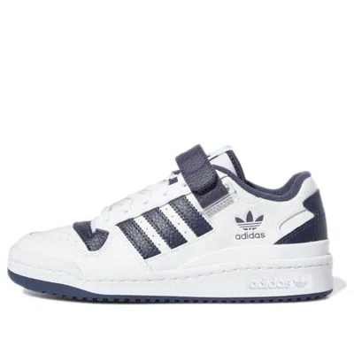 Adidas Originals (gs) Adidas Forum Low City J 'white Shadow Navy'