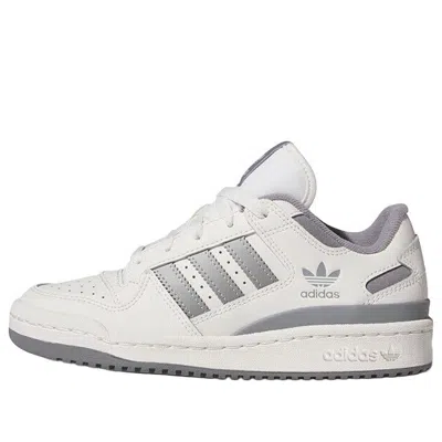Adidas Originals (gs) Adidas Forum Low Cl 'cloud White Grey Three Grey Two'
