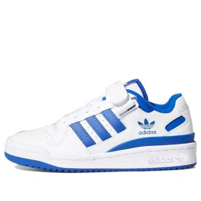 Adidas Originals (gs) Adidas Forum Low J 'white Royal Blue'