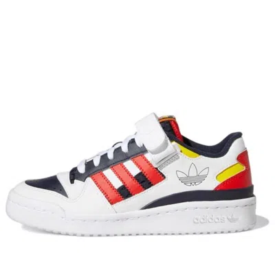 Adidas Originals (gs) Adidas Forum Low 'legend Ink Red' In White
