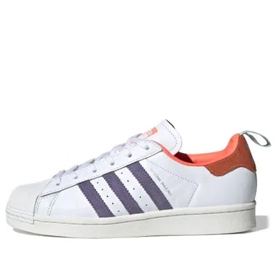 Adidas Originals (gs) Adidas Girls Are Awesome X Superstar J 'white Coral'