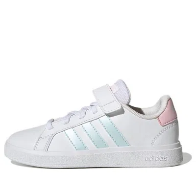 Adidas Originals (gs) Adidas Grand Court 2.0 'white Pink'