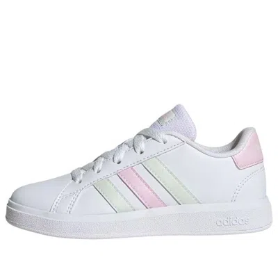 Adidas Originals (gs) Adidas Grand Court 'cloud White Crystal Jade Clear Pink'
