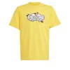 Adidas Originals (gs) Adidas Graphic T-shirt Asia Sizing 'yellow' In Yellow
