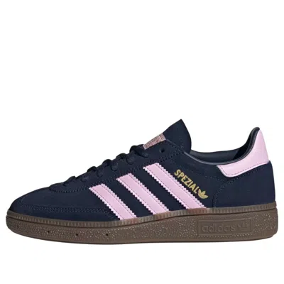 Adidas Originals (gs) Adidas Handball Spezial 'night Indigo Pink Gum' In Blue