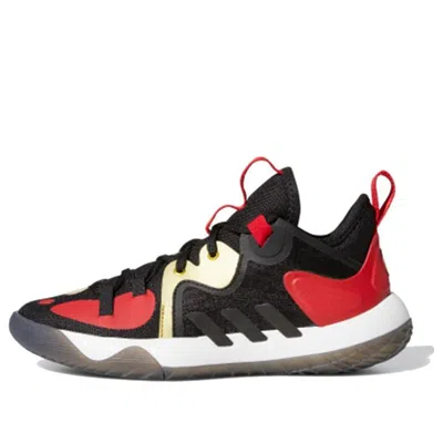 Adidas Originals (gs) Adidas Harden Stepback 2 J 'black Scarlet' In Multi