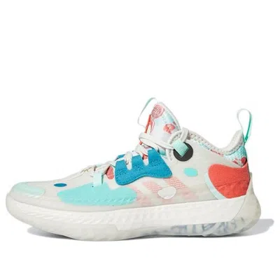 Adidas Originals (gs) Adidas Harden Volume 5 J 'white Green Red' In Multi
