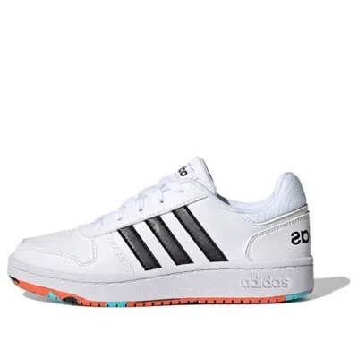 Adidas Originals (gs) Adidas Hoops 2.0 K 'white Black'