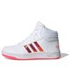 Adidas Originals (gs) Adidas Hoops 2.0 Mid J 'white Signal Pink'