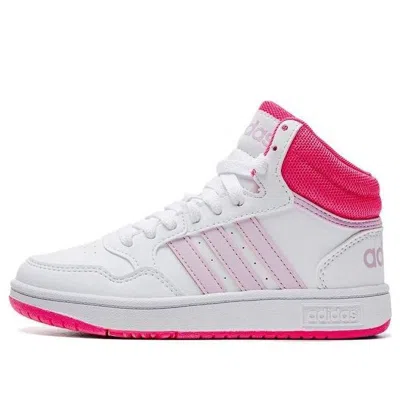 Adidas Originals (gs) Adidas Hoops 3.0 Mid 'white Orchid Fusion'