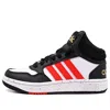 Adidas Originals (gs) Adidas Hoops Mid 'black White Vivid Red'