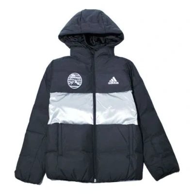 Adidas Originals (gs) Adidas Jk Cb Down Jacket 'black' In Blue