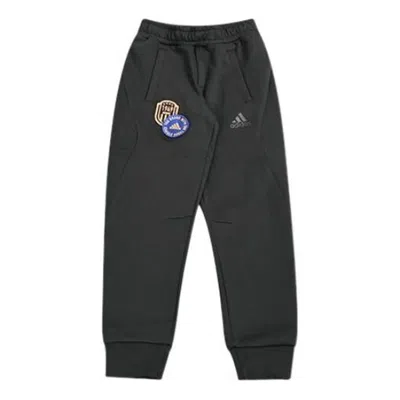 Adidas Originals (gs) Adidas Knitted Pants 'black' In Blue
