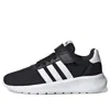 Adidas Originals (gs) Adidas Lite Racer 3.0 Hook & Loop 'black White' In Multi