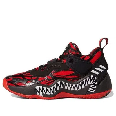 Adidas Originals (gs) Adidas Marvel X D.o.n. Issue #3 'venom Carnage - Black Vivid Red'