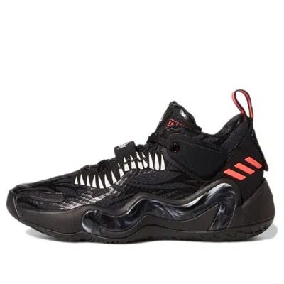 Adidas Originals (gs) Adidas Marvel X D.o.n. Issue #3 'venom Carnage - Carbon Signal Pink'