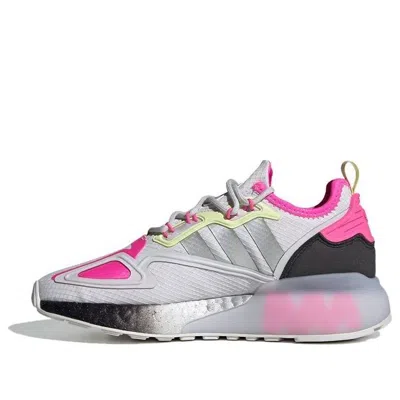 Adidas Originals (gs) Adidas Nasa X Zx 2k J 'dash Grey Silver' In Multi