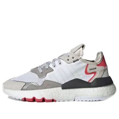 Adidas Originals (gs) Adidas Nite Jogger J 'white Shock Red'