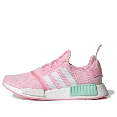 Adidas Originals (gs) Adidas Nmd_r1 'true Pink Clear Mint'