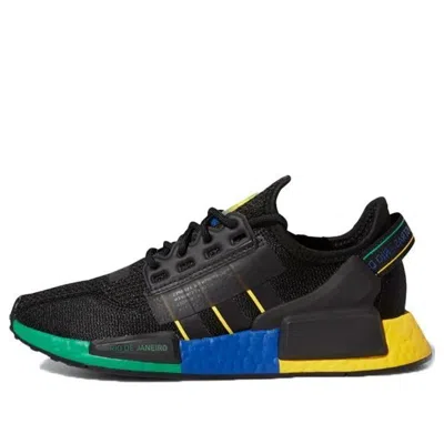 Adidas Originals (gs) Adidas Nmd_r1 V2 J 'rio De Janeiro' In Black