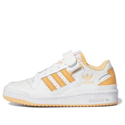 Adidas Originals (gs)  Forum Low 'white Yellow' In Multi