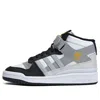 Adidas Originals (gs)  Forum Mid 'white Black Silver'
