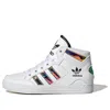 Adidas Originals (gs)  Hardcourt Shoes 'white Black Multi'