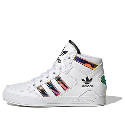 Adidas Originals (gs)  Hardcourt Shoes 'white Black Multi'