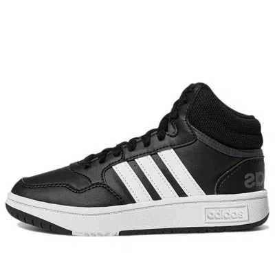 Adidas Originals (gs)  Hoops Mid Shoes 'black White'