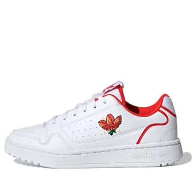 Adidas Originals (gs)  Ny 90 J 'white Red' In Multi