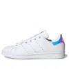 Adidas Originals (gs)  Stan Smith J Shoes 'cloud White Silver Metallic'