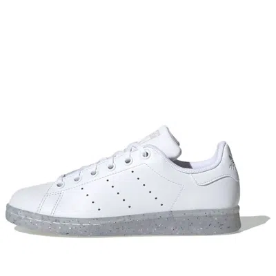 Adidas Originals (gs)  Stan Smith J Shoes 'white Grey' In Gray