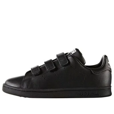 Adidas Originals (gs)  Stan Smith Shoes In Black