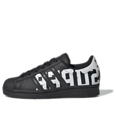 Adidas Originals (gs)  Superstar J Logo 'black White'