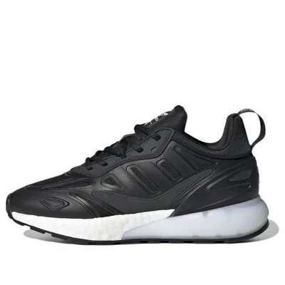 Adidas Originals (gs)  Zx 2k Boost 2.0 'black Silver Metallic' In Multi