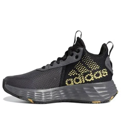 Adidas Originals (gs) Adidas Own The Game 2.0 'grey Matte Gold' In Multi