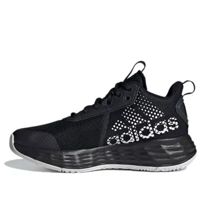 Adidas Originals (gs) Adidas Ownthegame 2.0 Basketball Shoes 'black White'