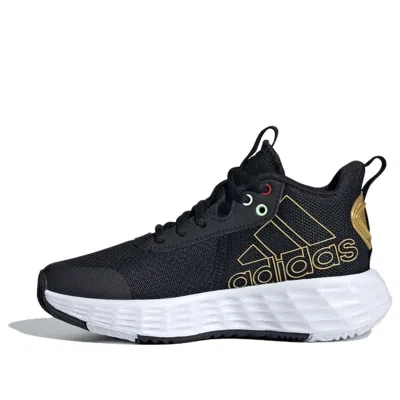 Adidas Originals (gs) Adidas Ownthegame Cny 2.0 'black Gold'