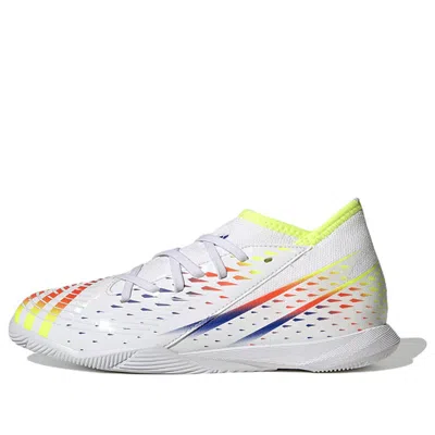 Adidas Originals (gs) Adidas Predator Edge.3 In 'al Rihla Pack - White' In Multi