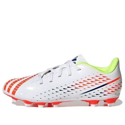 Adidas Originals (gs) Adidas Predator Edge.4 Fg 'al Rihla Pack White'