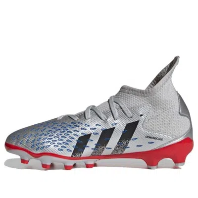Adidas Originals (gs) Adidas Predator Freak.3 Multi Ground Boots 'grey Red'