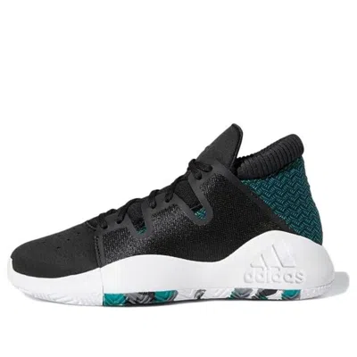 Adidas Originals (gs) Adidas Pro Vision J 'active Green' In Black
