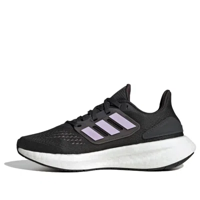 Adidas Originals (gs) Adidas Pureboost 22 Running Boost Primeknit 'carbon Bliss Lilac' In Multi