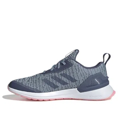 Adidas Originals (gs) Adidas Rapidarun X Knit J 'blue Gray White'