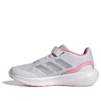 Adidas Originals (gs) Adidas Runfalcon 3.0 'dash Grey Bliss Pink' In Gray