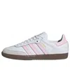 Adidas Originals (gs) Adidas Samba Og J 'white Clear Pink Gum' In Multi