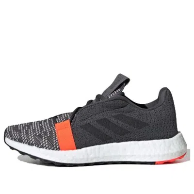 Adidas Originals (gs) Adidas Senseboost Go J 'solar Red' In Black